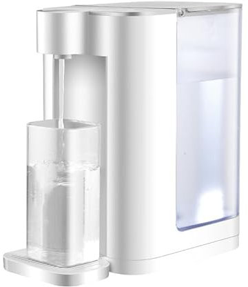 McbeAn 2.8L Instant Hot Water Dispenser, Portable Intelligent Desktop Water Heater with Luminous Light, 5 Temperature Settings, Electric Kettles, Water Boiler, for Home/Office