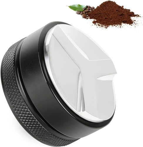 Coffee Distributor, Espresso Distribution Tool, Kaffeeverteiler Kaffeestampfer Einstellbarer Tiefenausgleichsverteiler - Kaffee Verteiler Barista Zubehör für Kaffee Siebträger Vor dem Tampen (51mm)
