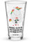 Mr. & Mrs. Panda Premium Trinkglas Einhorn Traurig, Premium Glas, 475 ml