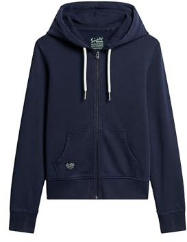 Superdry Damen Verzierte Archiv Kapuzenjacke mit Reißverschluss