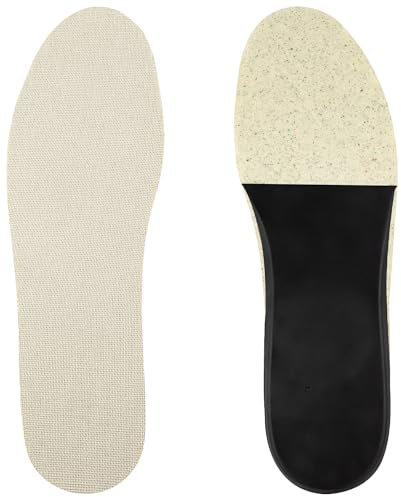 Endoto Einlegesohlen für Converse High Med Low Top Schuhe, Ersatz Einlagen Insoles Sohle für Damen Herren Komfort & Schockabsorption (EU 44.5)