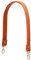 Jeesblsy Sangle Sac à Main en Cuir, Bandoulière Universelle Rechange avec Fermoirs Pivotants 60 cm, pour Sacs Femmes Bricolage Porte-monnaie (Caramel)