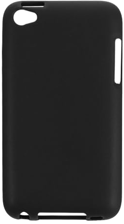 TPU Handyhülle Kompatibel mit iPod Touch 4, Stoßfeste Weiche Schutzhülle mit Präzisen Aussparungen und Kratzfestem, Schlankem Design (Schwarz)
