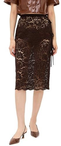 BAUM UND PFERDGARTEN Damen Sissi Skirt Rock, Hot Fudge, 44