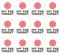 CVFRTT 12 Toilet Target Stickers, Toilet Bullseye Stickers, Aiming Target Stickers For Men, Toilet Toilet Stickers Decoration