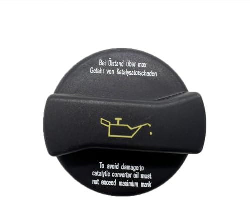 Öleinfülldeckel Motoröl-Einfülldeckel Kompatibel mit VW Golf Jet ta Bora Polo Pas sat au di A1 A3 A4 A6 Skoda Golf 3 4 5 6