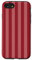 iPhone SE (2020) / 7 / 8 Vertical Stripes Pink Red Preppy Minimal Aesthetic Cute Case