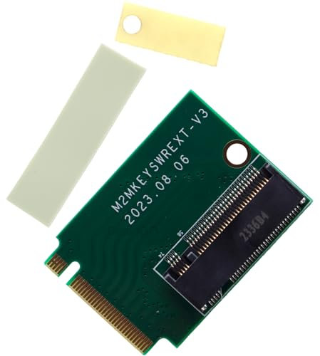 Deal4GO M.2 2230 2280 SSD-Adapter mit Thermo-Pad, Ersatz für ASUS ROG Ally RC71L Gaming-Handkonsole
