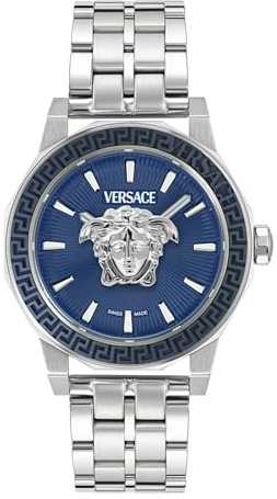 Versace Herren Analog Quarz Armbanduhr Medusa Deco