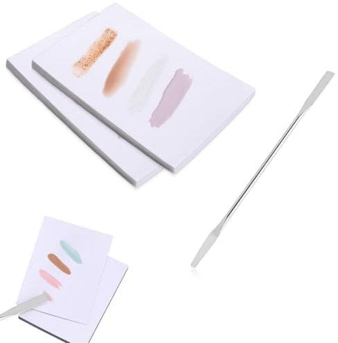 PYEUIFT 100 Pièces Palette de Nail Art, Palette de MéLange de Couleurs pour Vernis à Ongles, Nail Art Palette Nail Art Palette Palette Ongles Nail Art Nail pour Maquillage, Beauté, Nail Art