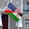 Banderas Premium America Western Sahara Saharans Bandera Del Orgullo Clásico Banderabalcón Decoraciones Exterior Bandera Para Fiesta Patio Jardin 90X152CM