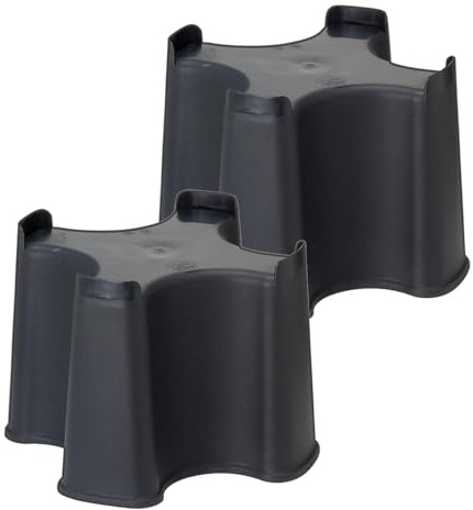 Weather Resistant Black Slimline Water Butt Stand | For 100L Rainwater Collectors