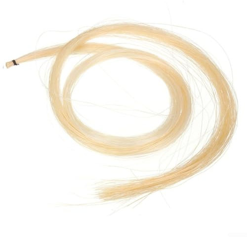 Confiable para el pelo del arco del violín para los instrumentos de cuerda, longitud de los 80cm, color blanco