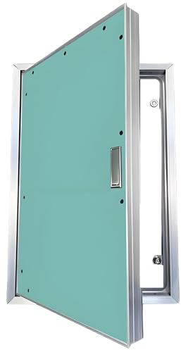 CHBMZ Gipskarton Aluminium Revisionsklappe, Wand Revisionsklappe für Trockenbau, für Sanitär, Elektrizität, Heizung, Alarm, Wand-Revisionsklappe(80x150cm/31.5x59in)