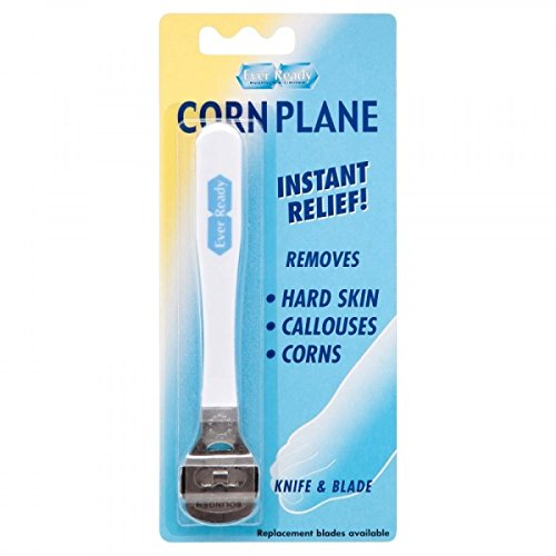 Ever Ready Corn & Callus Plane | Instant Relief from Corns & Calluses | Removes Dry, Hard & Cracked Skin | Home Pedicure Treatment for Footcare