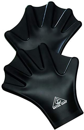 Water Gear Silicone Force Handschuhe, Größe L, Schwarz