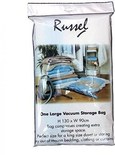 H & L Russel Ltd - Vacuum Storage Bags, 1 Extra Large, 130 X 90cm