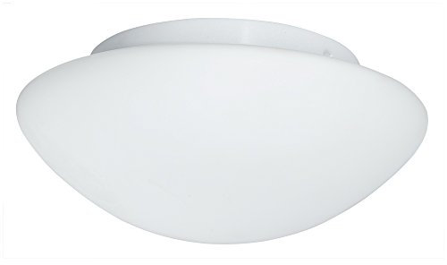 Searchlight 1910-28 Flush 1 Light Bathroom Ceiling Fitting in White