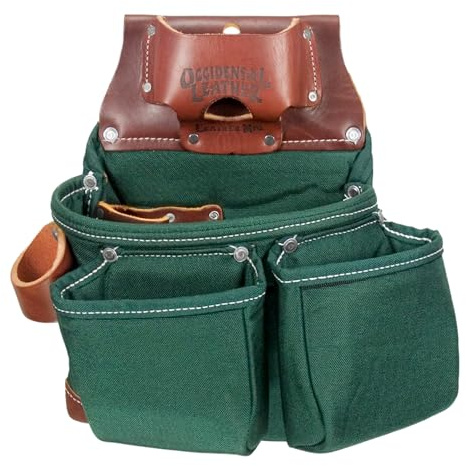 Occidental Leather 8018DBLH OxyLights 3 Pouch Tool Bag Left