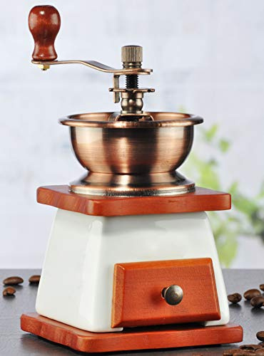 Antike Kaffeemühle Kaffee-/Espressomühle Retro Mühle Keramik Mahlwerk