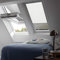 Original Velux Verdunkelungsrollo Rollo für GGU, GHU, GTU, GPU / 306 / Stofffarbe Standard 1085 / Uni Beige, Schienenfarbe silber // DKU 306 1085