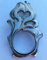 Guardian Bell Biker Sunglasses Holder PIN Flame Heart