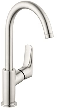 Hansgrohe Croma Duschkopf, gebürsteter nickel, Medium