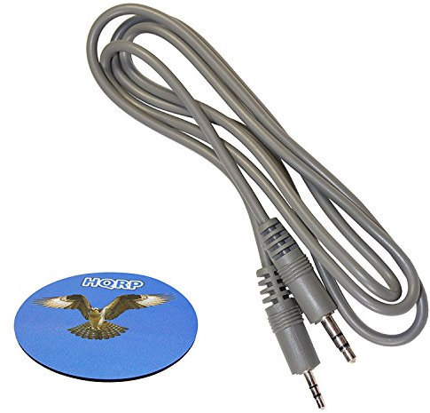 HQRP 2.5mm to 3.5mm Audio Cable Compatible with Bose 724272-0010 SoundLink, SoundTrue On-Ear Bluetooth Headphones Replacement