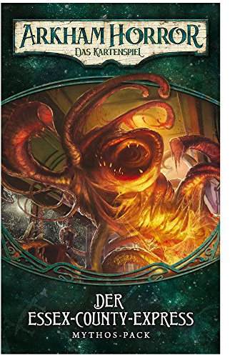 Fantasy Flight Games, Arkham Horror: LCG – Essex-County-Express, Erweiterung, Expertenspiel, Kartenspiel, 1-4 Spieler, Ab 14+ Jahren, 45+ Minuten, Deutsch