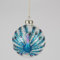 Sass & Belle Glitzy rund Pfau Christbaumkugel, Glas, 10 cm, Hängend, Weihnachten