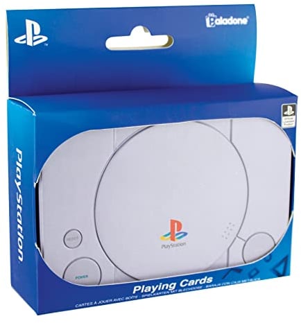 Carte da Gioco PlayStation & Scatola Console Mazzo Ufficiale Standard, Regalo Novità per Gamers