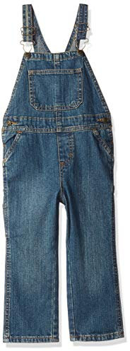 Wrangler Authentics Boys' Classic Denin Overall, Aged Indigo, 2 Years