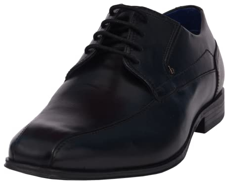 bugatti Herren Businessschuhe, Männer Business Schnürer,Office,büro,Freizeit,Schnuerschuhe,Schnuerer,straßenschuhe,schwarz (1000),42 EU / 7.5 UK
