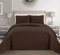 MK Home Mk Collection Tagesdecke mit Prägung, einfarbig, Übergröße, Kaffee/Dunkelbraun, Doppelbettgröße (254 x 274 cm)