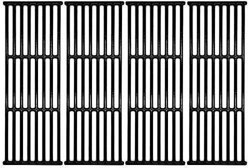 Hongso 44,5 cm Porzellan-Grillroste aus poliertem Gusseisen, Ersatz für Broil-Mate, Broil King 9625-67, 9625-84, Baron 320, Baron 340, Baron 420, Baron 440, Huntington und Sterling, PCB005, 4 Stück
