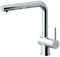 AquaCucina 45009-00 Fensterarmatur LAGO S in CHROM mit Zugauslauf/Küchenarmatur/Einhebelmischer