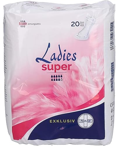 Param Ladies super Exklusiv Inkontinenz-Einlagen, 20 St