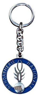 Porte CLE GENDARMERIE Metal