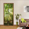 FGHYTR Türtapete Selbstklebend Türfolie Türposter 3D Wald Türtapete Fototapete Türfolie Poster Tapete - Abnehmbar Wandtapete Wohnzimmer PVC wasserdichte Wallpaper Wandwandaufkleber 77X200cm
