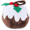 Toyland® 25cm (10 inch) Christmas Festive Door Stop - Holiday Decoration (Santa) (Pudding)