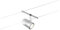 Paulmann 94466 Seilsytem Cup Einzelspot max. 10 W Chrom matt, Chrom Kunststoff, Metall Schiene GU5,3