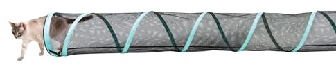 Kitty City Catio Outdoor 20' Cat Tunnel – 20‑Foot Cat‑Sized Play Tunnel, 11” Diameter, Modular Catio Connector for Cats & Small Pets