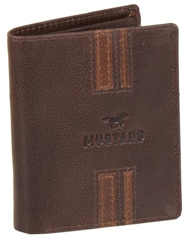 Justified Mustang® Wallet - Leder - Brieftasche - Braun