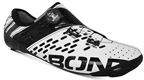 Bont Unisex Helix Conflict White/Black Size Sneaker, Weiß-Schwarz, 44.5 EU