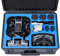 Lykus Titan AT110 Wasserdicht Tasche Koffer Case für DJI Avata, Goggles 2 und FPV-Fernsteuerung, unterstützt bis zu 9 Avata-Akkus und 3 Goggles-Akkus [NUR Koffer]