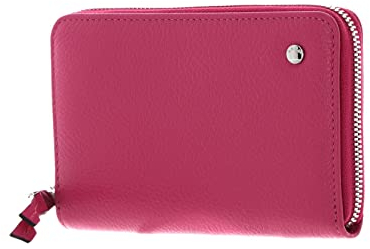 Abro Leather Ariete Zip Wallet Pink