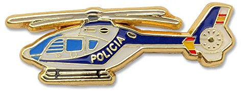 Pin Policía Nacional España Coleccionismo FFCCSS (Helicóptero)