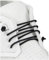 Endoto Schnürsenkel für ON Cloud 5 & 6 Running Schuhe, Ohne Binden Schuhbänder Ersatz Elastische Dehnbare Gummi Rund Laces Shoelaces für On Laufschuhe (Schwarz,32 Zoll)