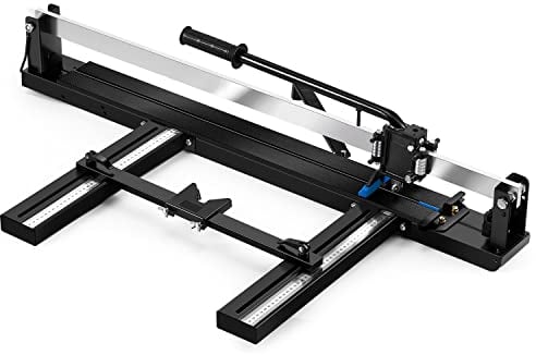 CGOLDENWALL Tagliapiastrelle Manuale 0-800mm, Disco da Taglio in Lega, Posizionamento Laser Preciso, con Disco a Lama Intercambiabile, per Ceramica, Porcellana, Granito, Pietra Calcarea