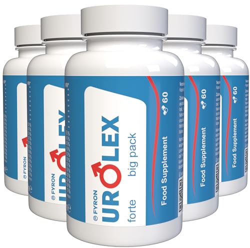 Urolex forte für Männer - 300 Kapseln (5x60 Kapseln) - 5er Pack